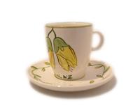 Kowhai Espresso Cup and Saucer